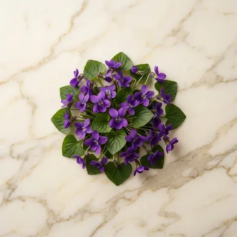 Violet Leaves